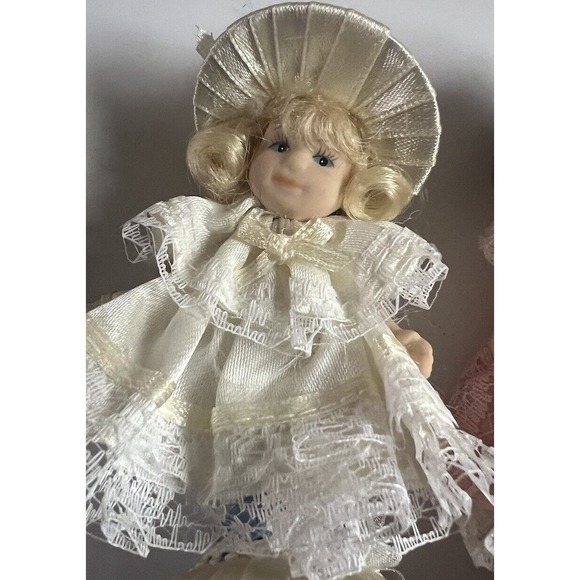 Cameo Kids Collection Porcelain‎ Mini Southern Belles- Lot Of 4 ~￼ Poseable - Picture 5 of 16